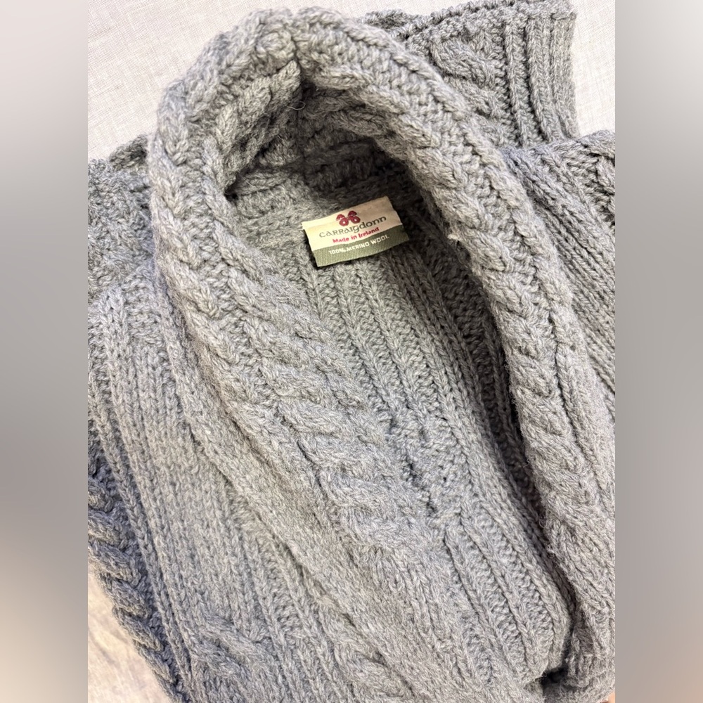 Carraigdonn Irish Wool Cardigan